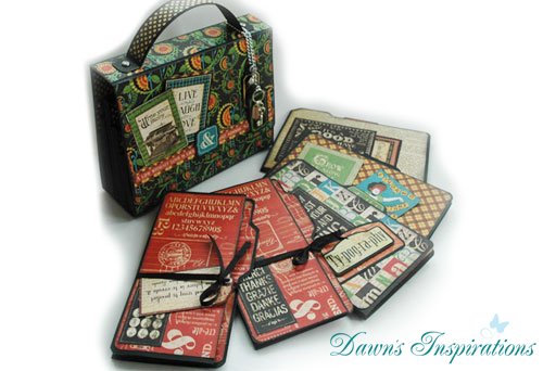  Typography Office Girl Bag with 5 Mini Album Online Workshop