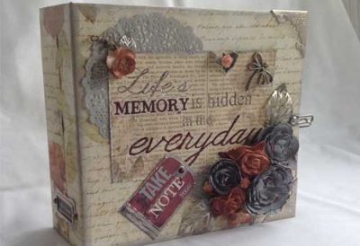 Stationers Desk Paper Bag Scrapbook Album Featured Image