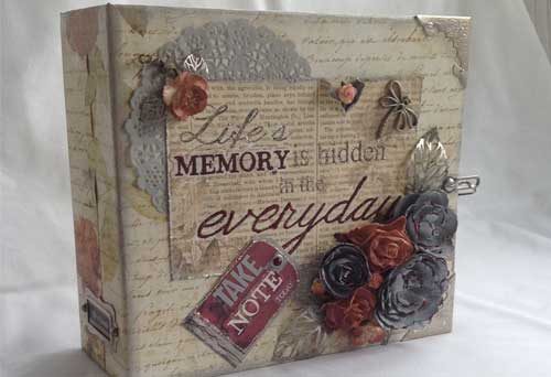  Stationers Desk Paper Bag Scrapbook Album Online Workshop