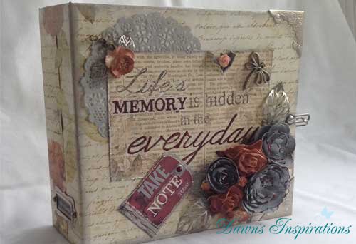 Stationers Desk Paper Bag Scrapbook Album Online Workshop