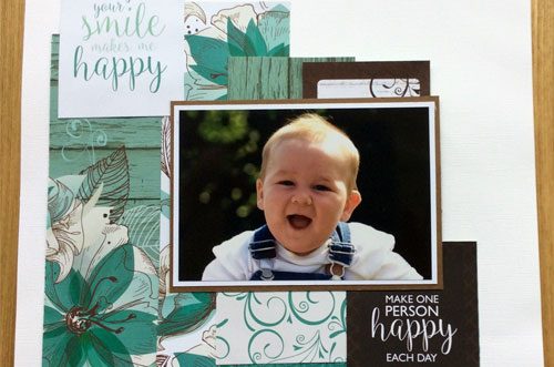  2 Sheet 4 Scrapbook Layout Online Class