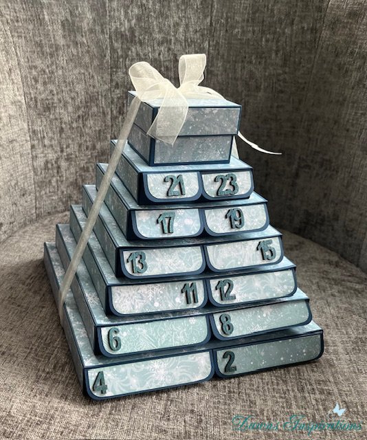  Tower of Treats Advent Calendar Online Workshop SVG Cutting Files